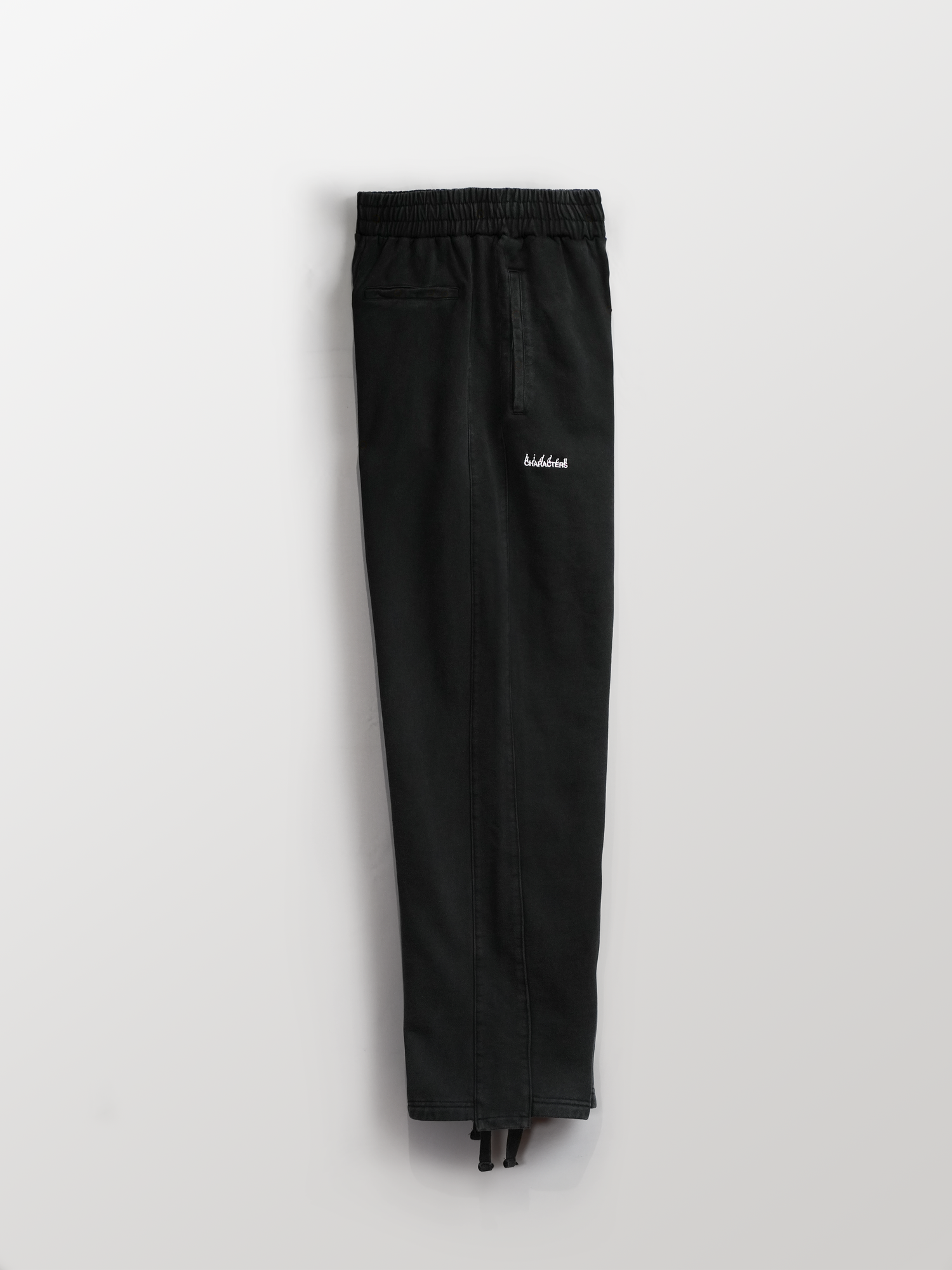 DART SWEAT PANTS [RINSED BLACK]