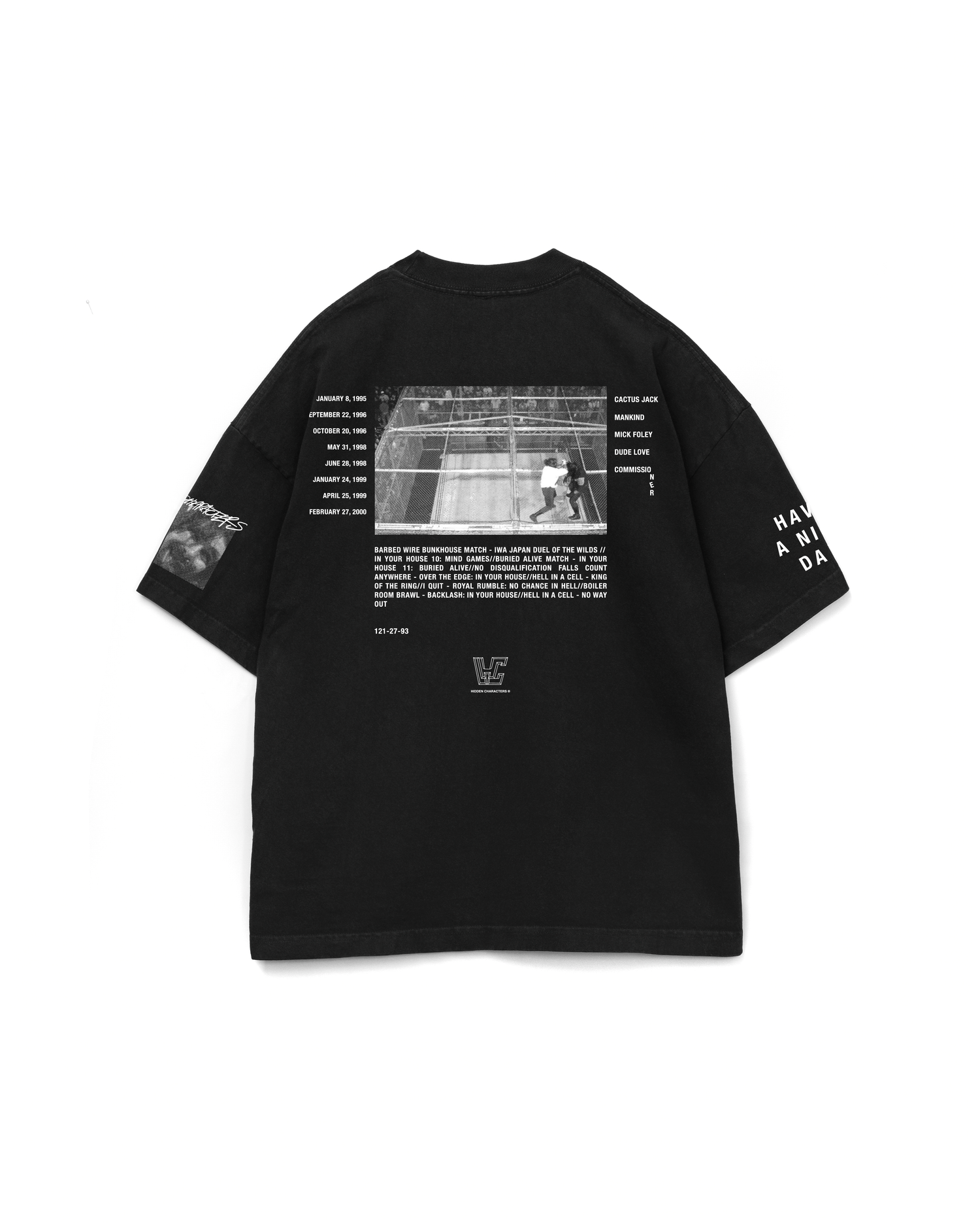 MICK FOLEY 2.0 TEE [BLACK]